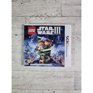 LEGO Star Wars III: The Clone Wars (Nintendo 3DS) CIB Complete - US VERSION